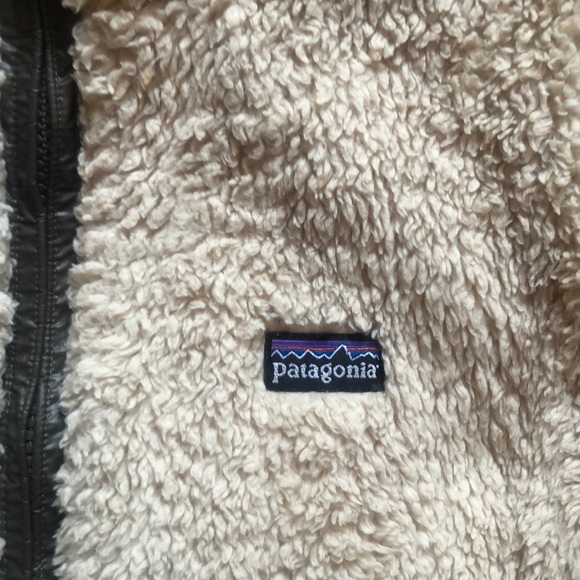 Reversible Patagonia Sherpa vest tan/brown - Picture 2 of 4